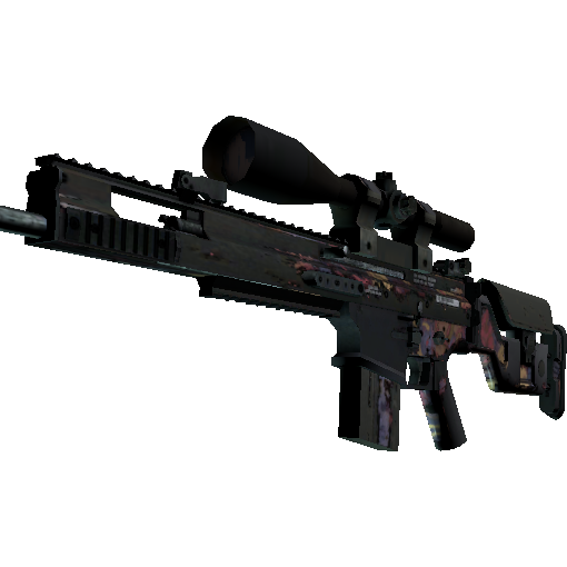 StatTrak™ SCAR-20 | Poultrygeist (Battle-Scarred)