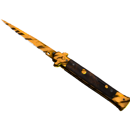 ★ StatTrak™ Stiletto Knife | Tiger Tooth (Factory New)