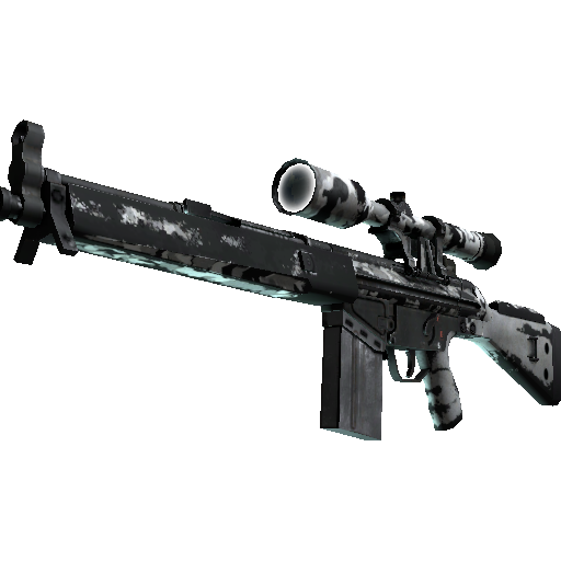 Souvenir G3SG1 | Polar Camo (Battle-Scarred)