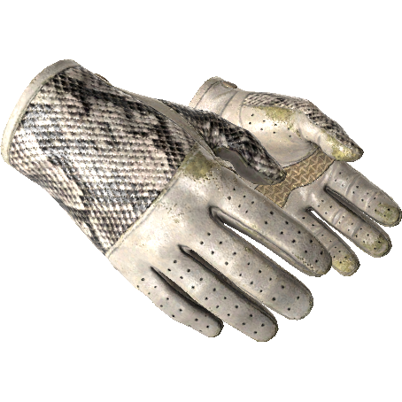 ★ Driver Gloves | King Snake (Well-Worn)