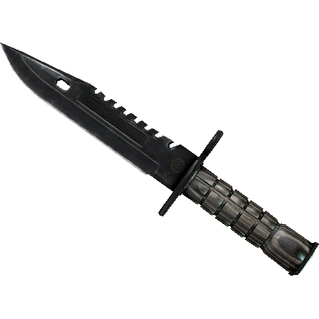 ★ M9 Bayonet | Black Laminate (Well-Worn)