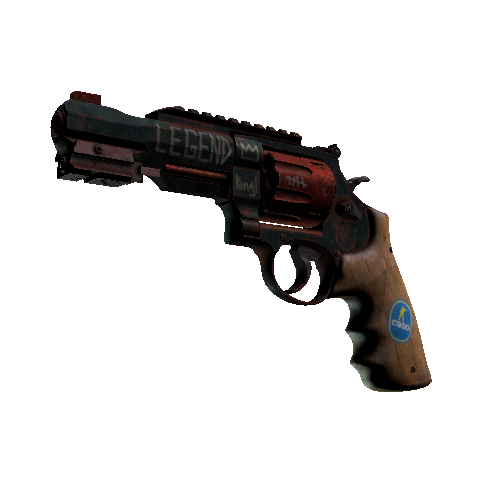 StatTrak™ R8 Revolver | Junk Yard (Battle-Scarred)