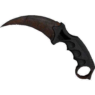 ★ Karambit | Rust Coat (Battle-Scarred)