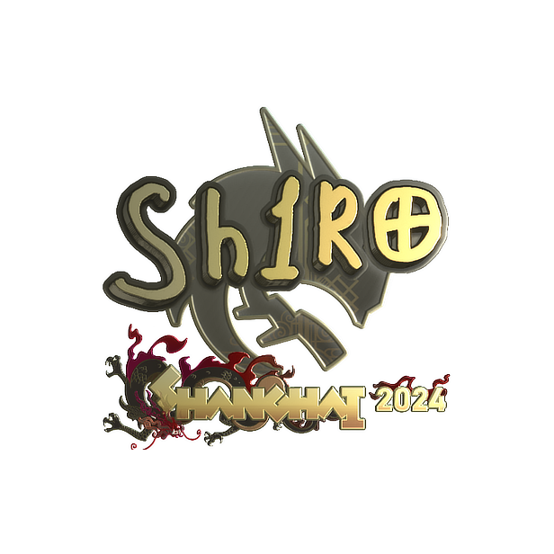 Sticker | sh1ro (Gold) | Shanghai 2024