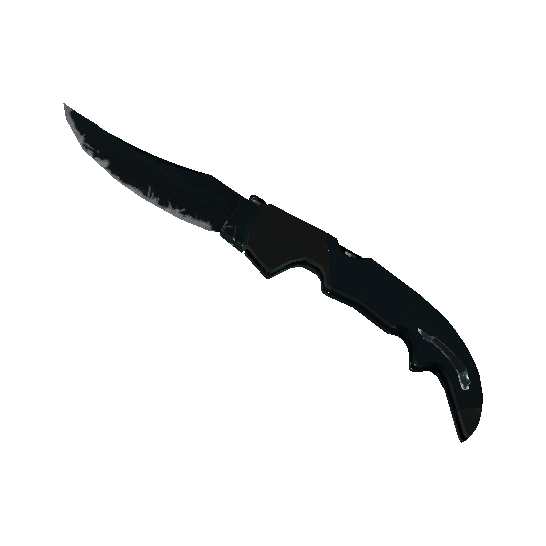 ★ Falchion Knife | Night (Well-Worn)