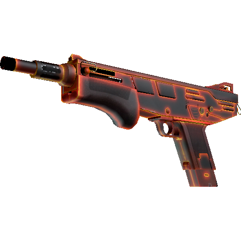 StatTrak™ MAG-7 | Heat (Minimal Wear)