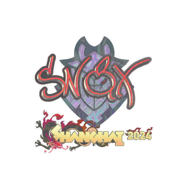 Sticker | Snax (Holo) | Shanghai 2024