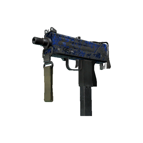 MAC-10 | Lapis Gator (Battle-Scarred)