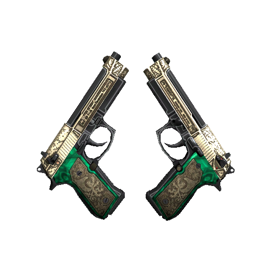 StatTrak™ Dual Berettas | Royal Consorts (Minimal Wear)