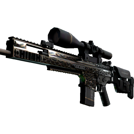 StatTrak™ SCAR-20 | Fragments (Battle-Scarred)