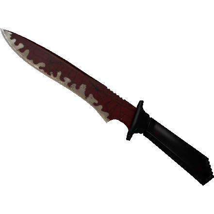 ★ Classic Knife | Crimson Web (Well-Worn)