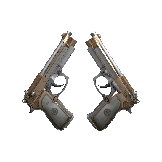 StatTrak™ Dual Berettas | Cartel (Minimal Wear)