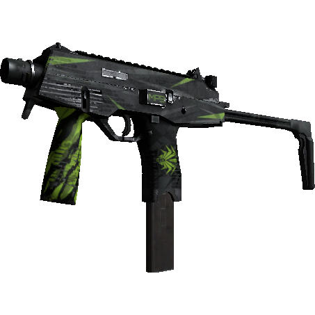 MP9 | Deadly Poison (Battle-Scarred)