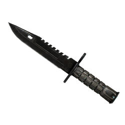 ★ StatTrak™ M9 Bayonet | Black Laminate (Battle-Scarred)