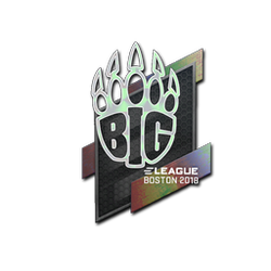 Sticker | BIG (Holo) | Boston 2018