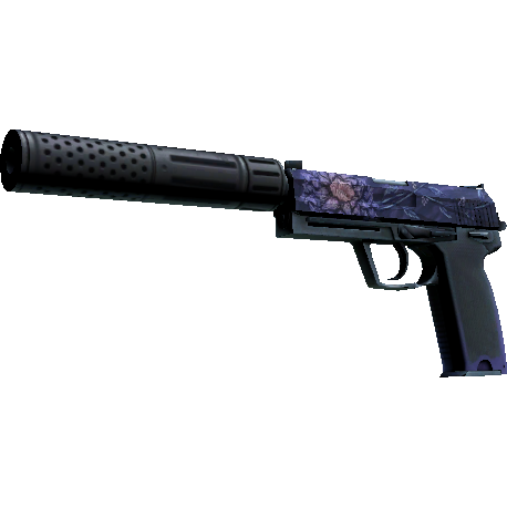 USP-S | Black Lotus (Minimal Wear)