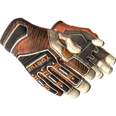 ★ Specialist Gloves | Tiger Strike (Minimal Wear)