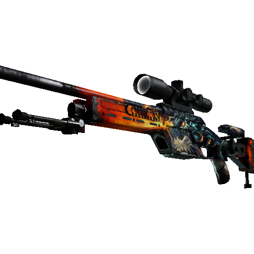 SSG 08 | Dragonfire (Well-Worn)