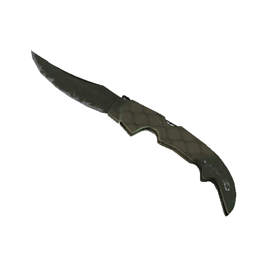 ★ Falchion Knife | Safari Mesh (Well-Worn)