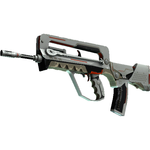 StatTrak™ FAMAS | Mecha Industries (Well-Worn)