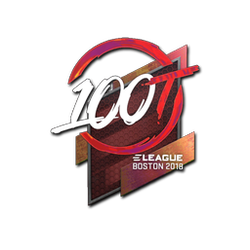 Sticker | 100 Thieves (Holo) | Boston 2018