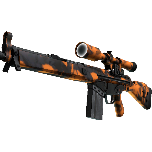 StatTrak™ G3SG1 | Orange Crash (Factory New)