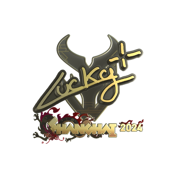 Sticker | Lucky (Gold) | Shanghai 2024