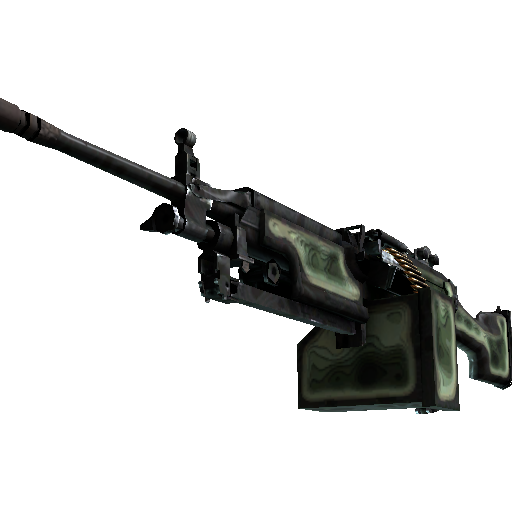 StatTrak™ M249 | Deep Relief (Well-Worn)