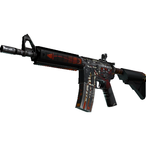 M4A4 | Hellfire (Battle-Scarred)