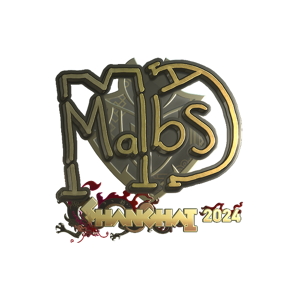 Sticker | malbsMd (Gold) | Shanghai 2024