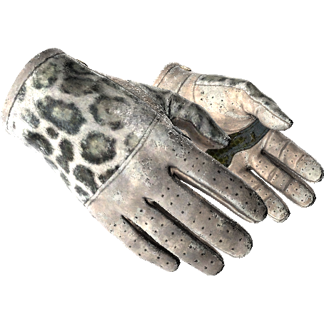 ★ Driver Gloves | Snow Leopard (Battle-Scarred)