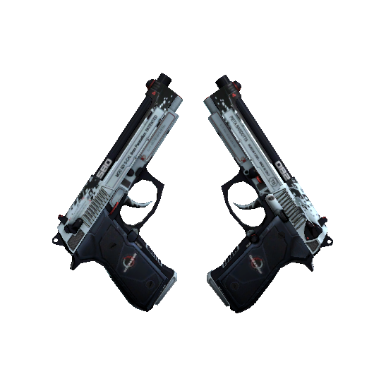 StatTrak™ Dual Berettas | Dezastre (Factory New)