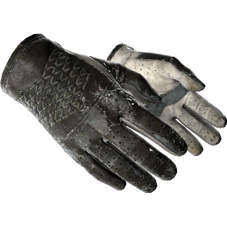 ★ Driver Gloves | Black Tie (Battle-Scarred)