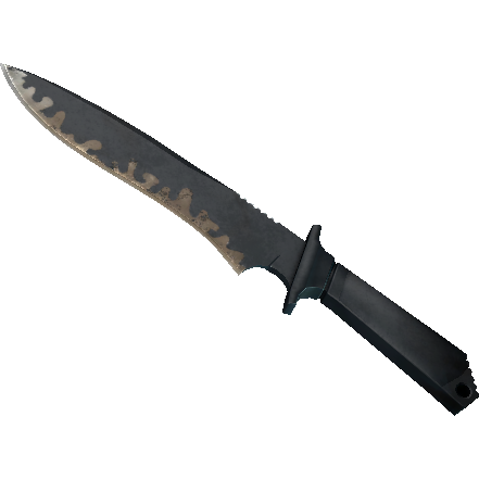 ★ Classic Knife | Night Stripe (Well-Worn)