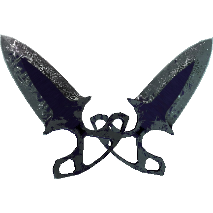 ★ StatTrak™ Shadow Daggers | Freehand (Battle-Scarred)