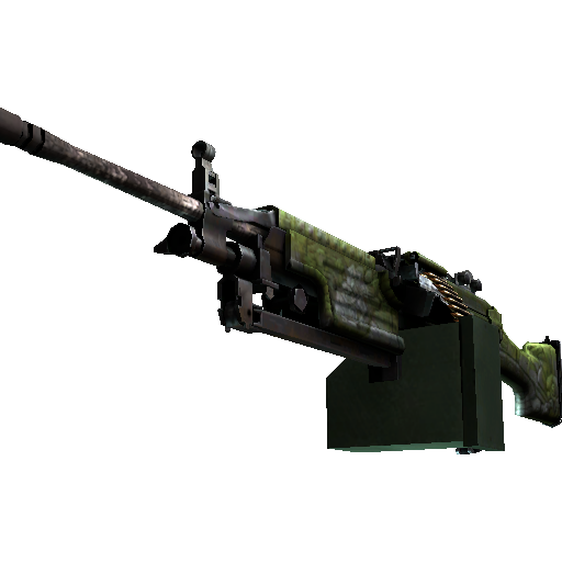 StatTrak™ M249 | Aztec (Well-Worn)