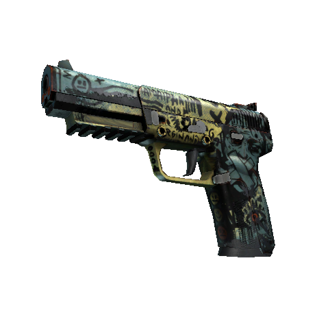 StatTrak™ Five-SeveN | Scrawl (Battle-Scarred)