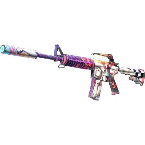 StatTrak™ M4A1-S | Vaporwave (Well-Worn)