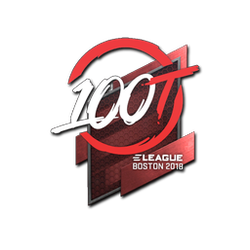 Sticker | 100 Thieves | Boston 2018