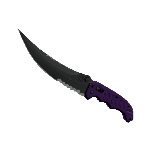 ★ StatTrak™ Flip Knife | Ultraviolet (Field-Tested)