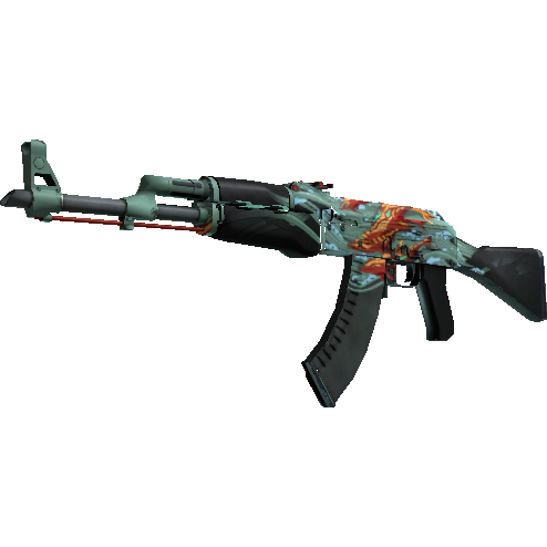 AK-47 | Aquamarine Revenge (Well-Worn)