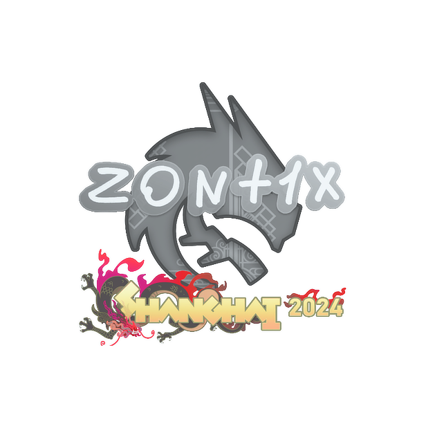 Sticker | zont1x | Shanghai 2024