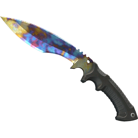 ★ Kukri Knife | Case Hardened (Well-Worn)