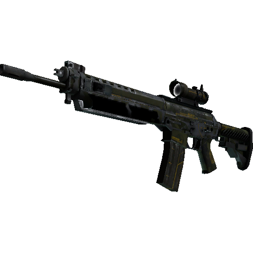 StatTrak™ SG 553 | Atlas (Battle-Scarred)