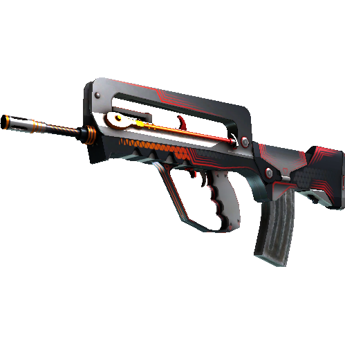 StatTrak™ FAMAS | Valence (Minimal Wear)