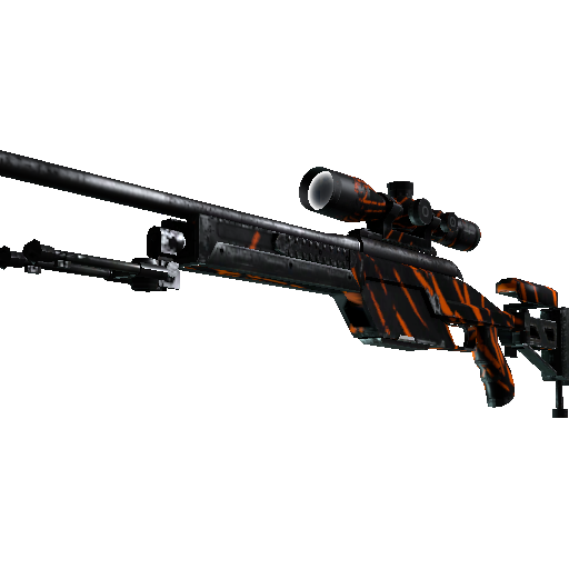 StatTrak™ SSG 08 | Slashed (Well-Worn)