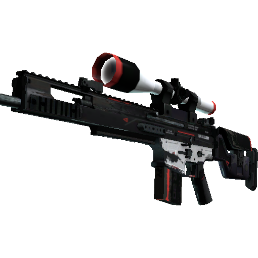 StatTrak™ SCAR-20 | Cyrex (Well-Worn)