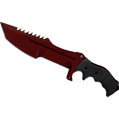 ★ StatTrak™ Huntsman Knife | Crimson Web (Field-Tested)
